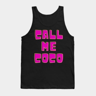 Call Me Coco champion Tank Top